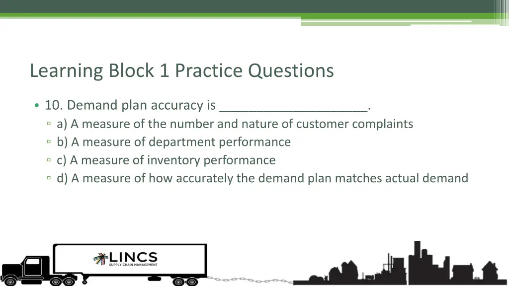 learning block 1 practice questions 9