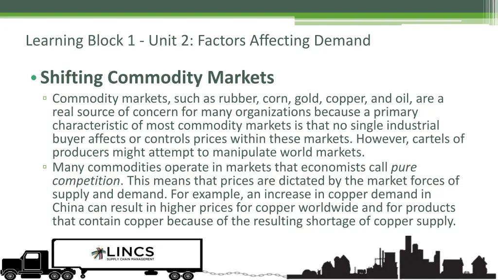 learning block 1 unit 2 factors affecting demand 7