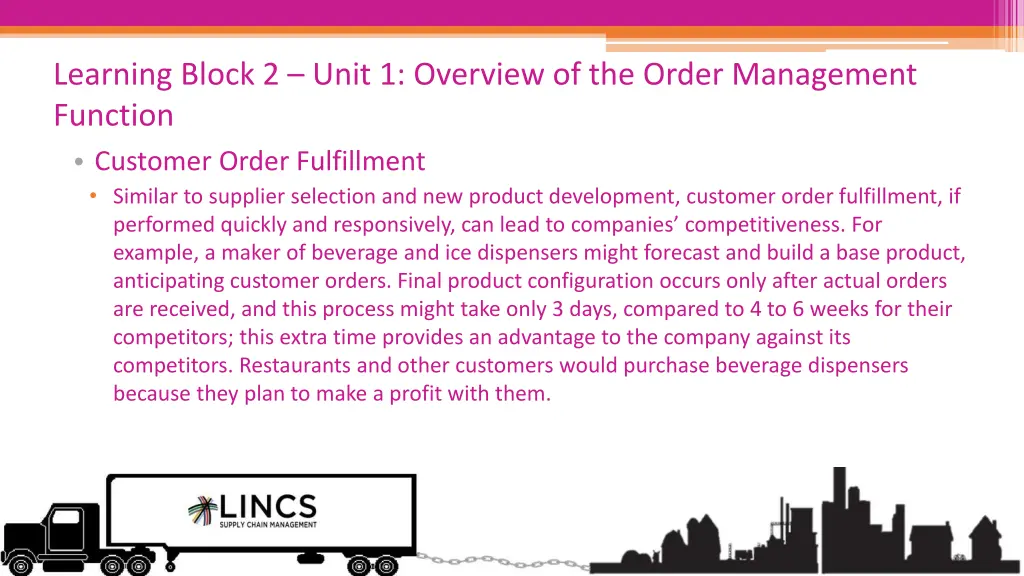 learning block 2 unit 1 overview of the order 2