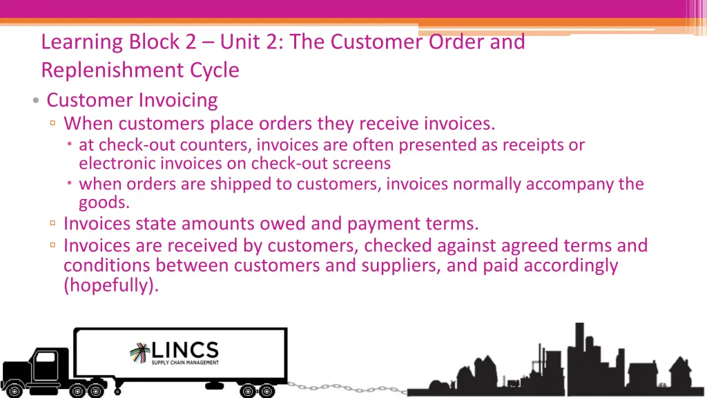 learning block 2 unit 2 the customer order 5