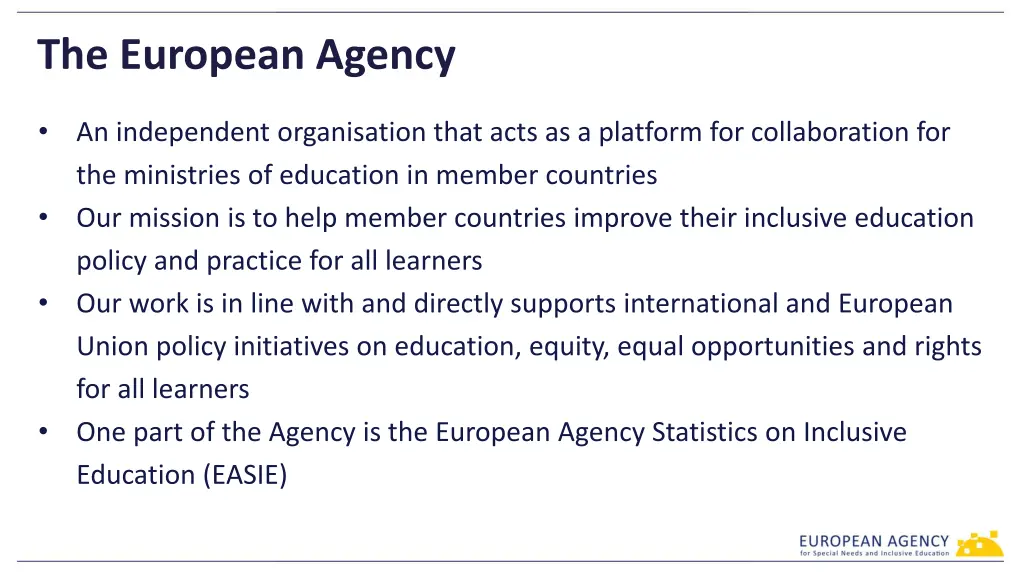 the european agency