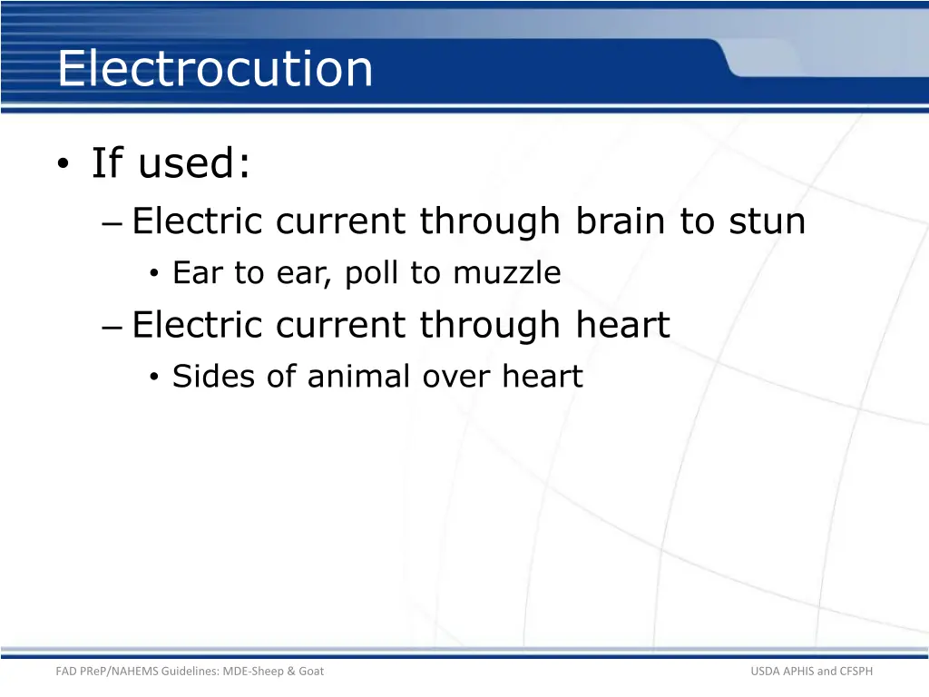 electrocution