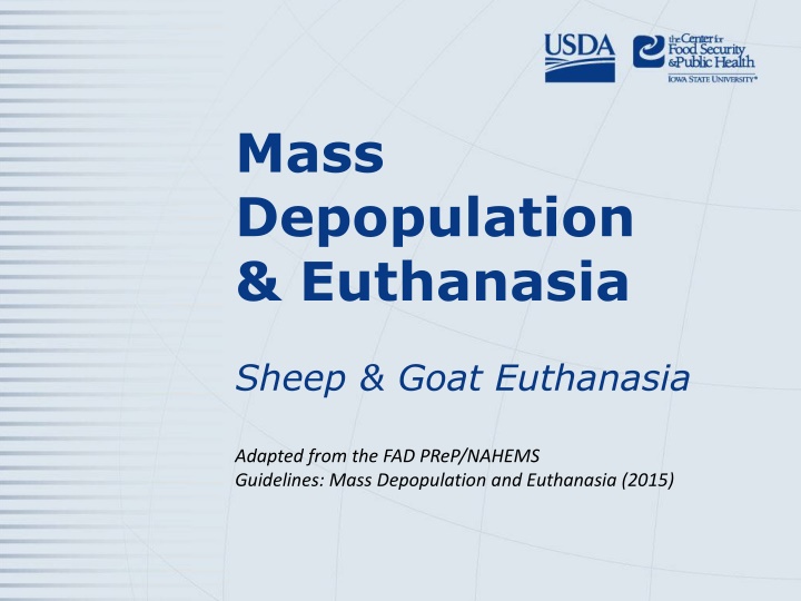 mass depopulation euthanasia