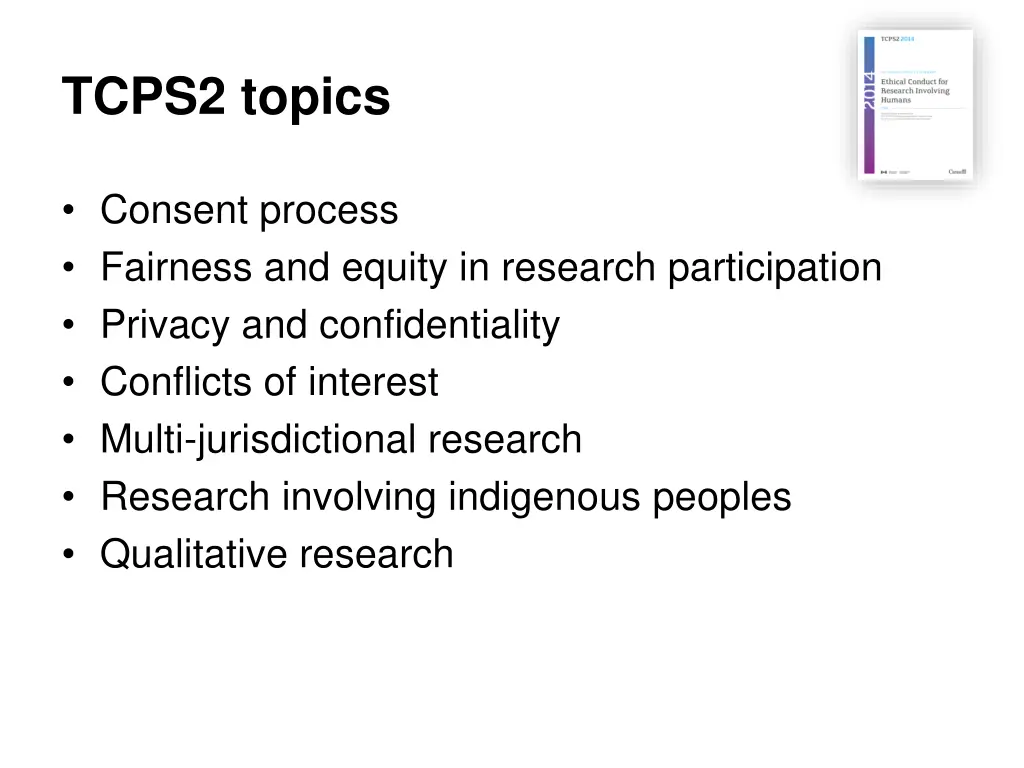 tcps2 topics