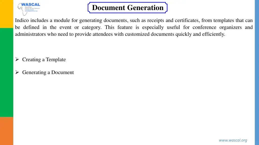 document generation