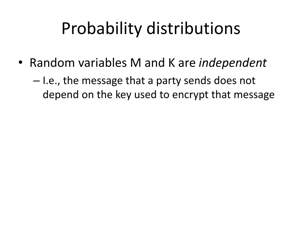 probability distributions 2