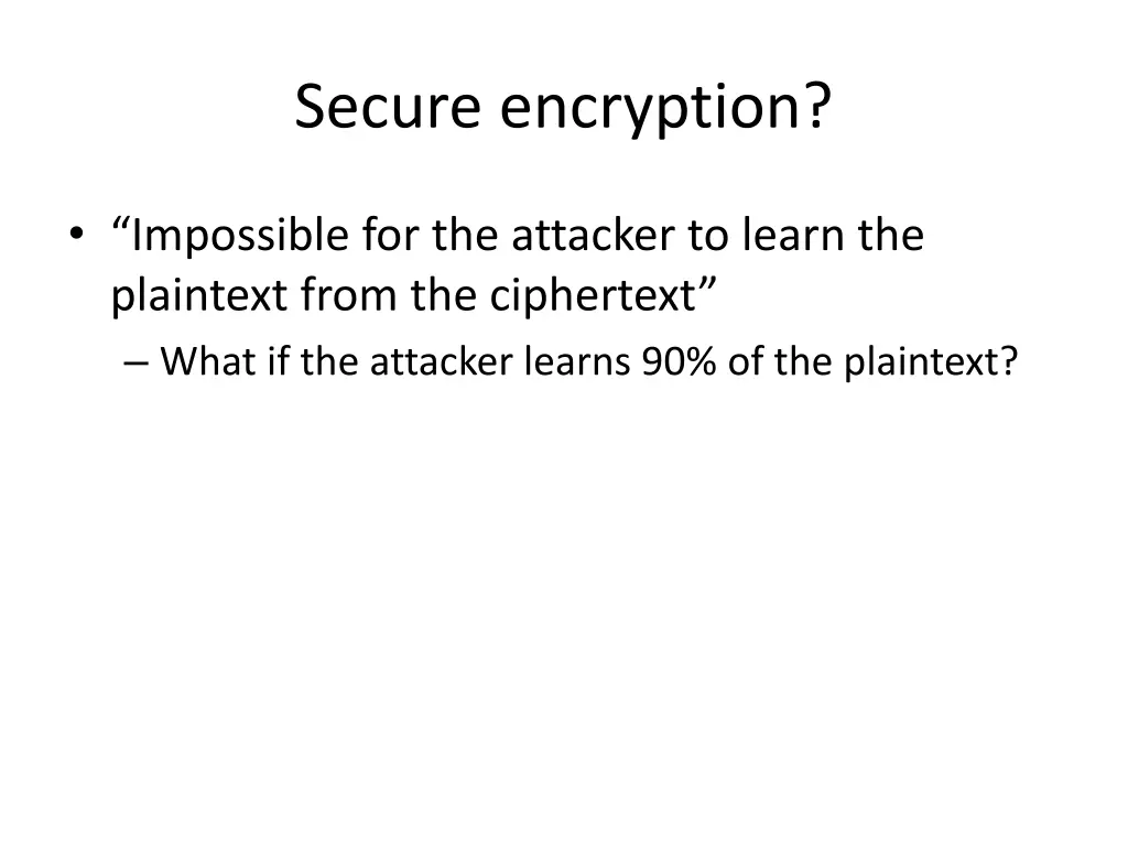 secure encryption 1