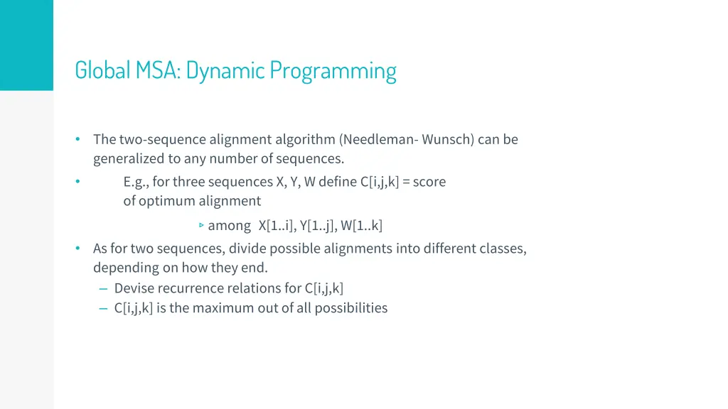 globalmsa dynamicprogramming