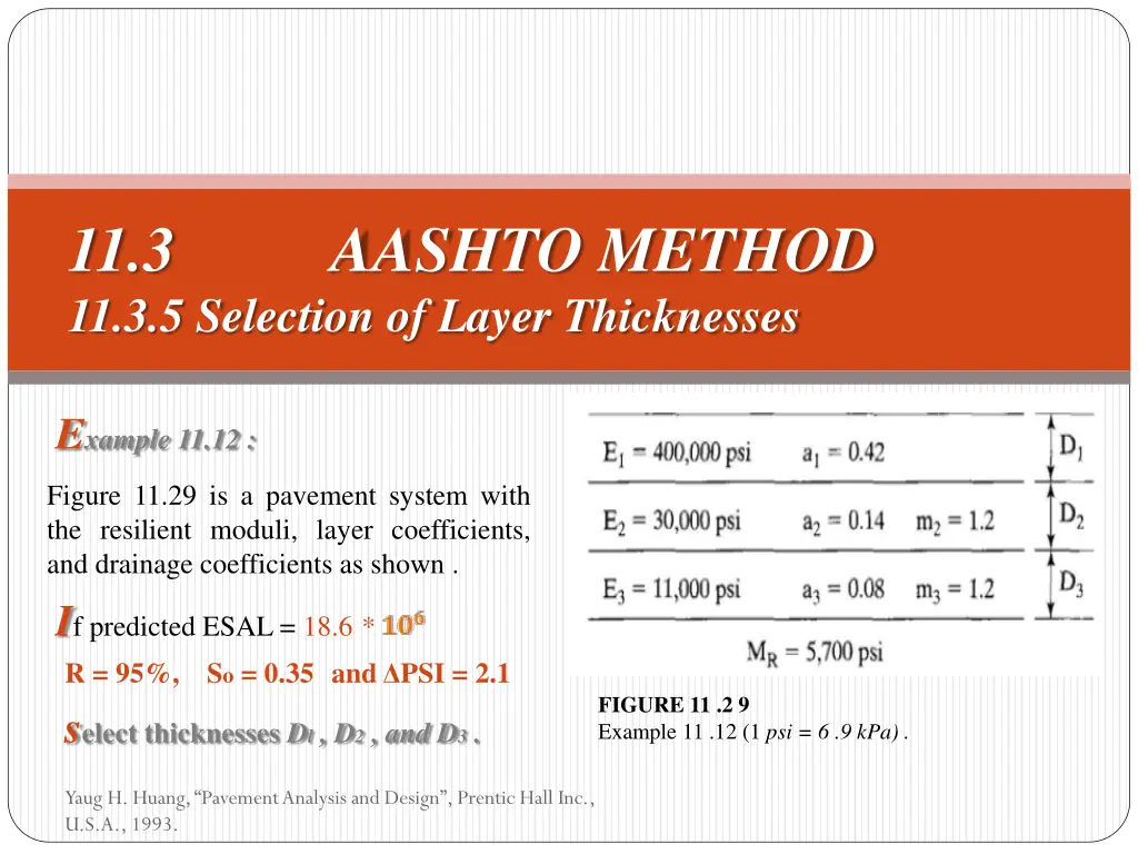 11 3 aashto method 11 3 5 selection of layer 5