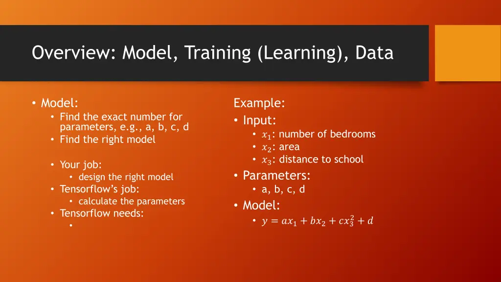 overview model training learning data 3