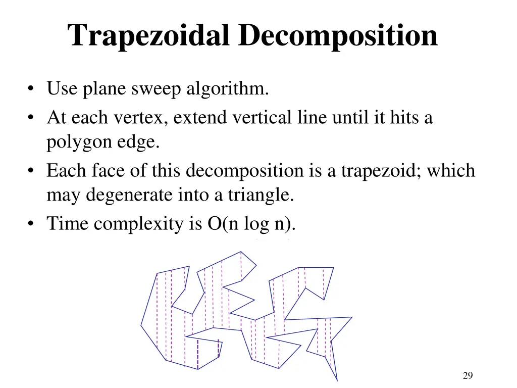 trapezoidal decomposition 1