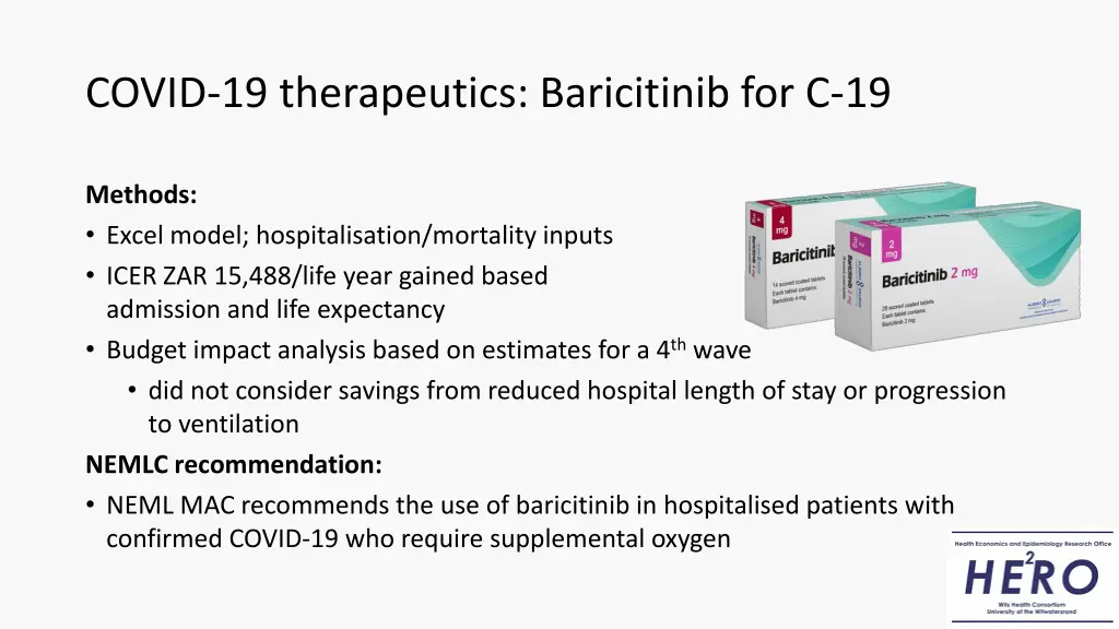 covid 19 therapeutics baricitinib for c 19 1