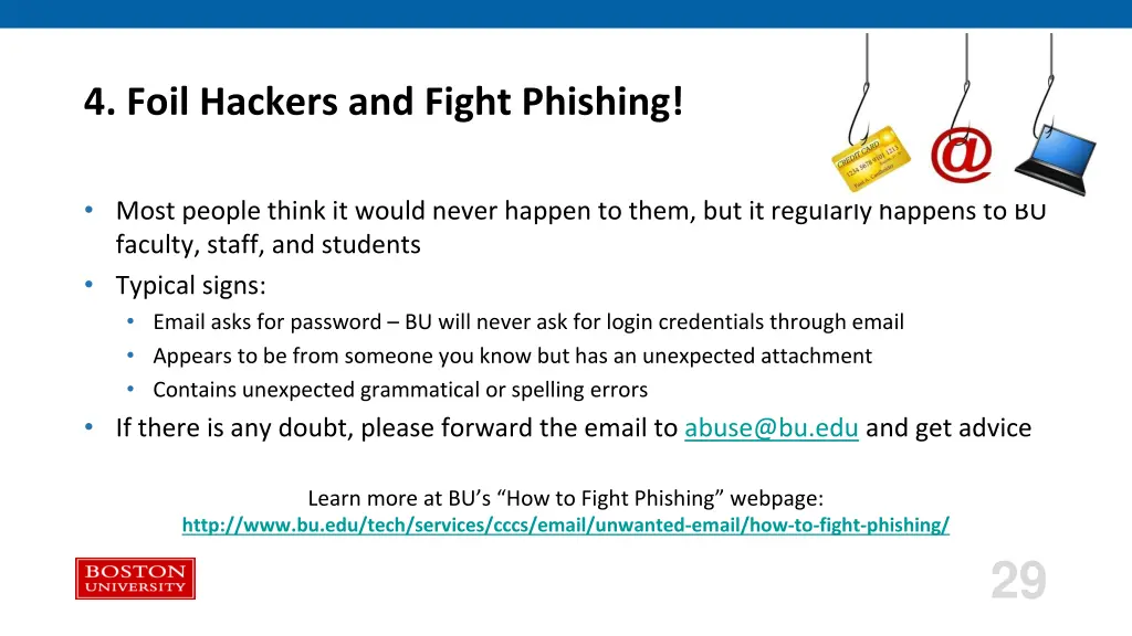 4 foil hackers and fight phishing