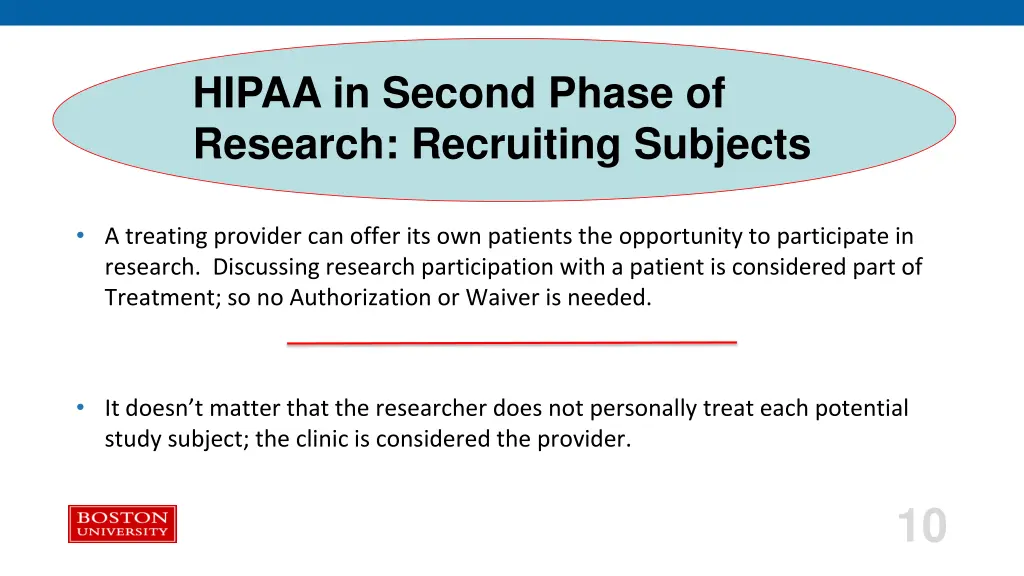 hipaa in second phase of research recruiting