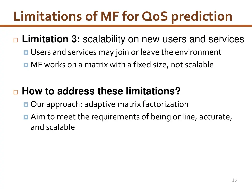 limitations of mf for qos prediction 1