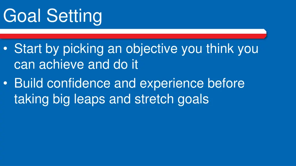 goal setting 2