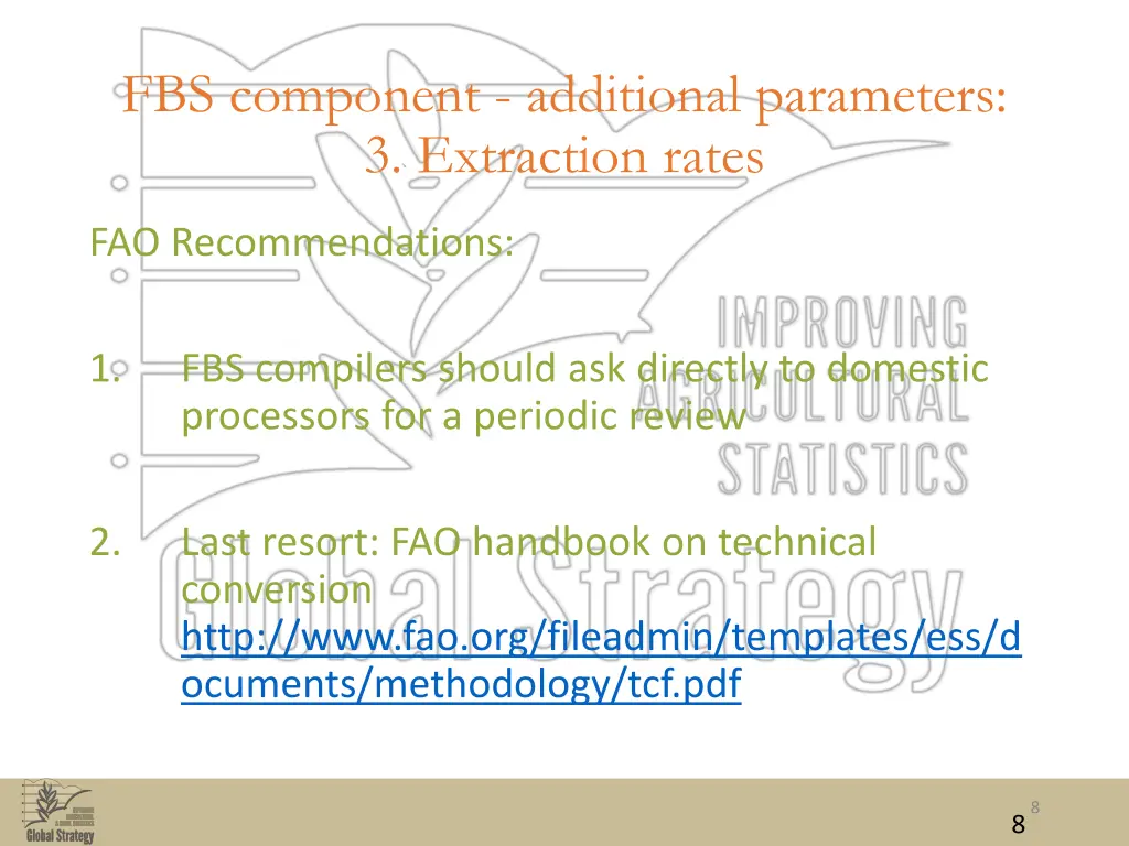 fbs component additional parameters 3 extraction 1