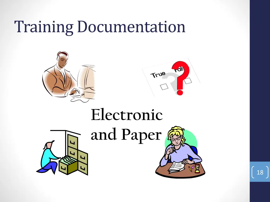 training documentation 1