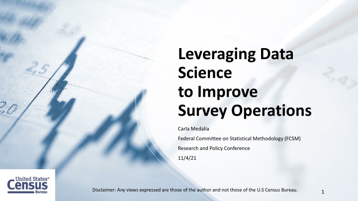 leveraging data science to improve survey