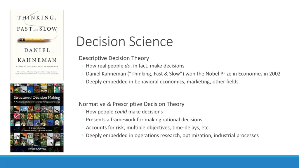 decision science