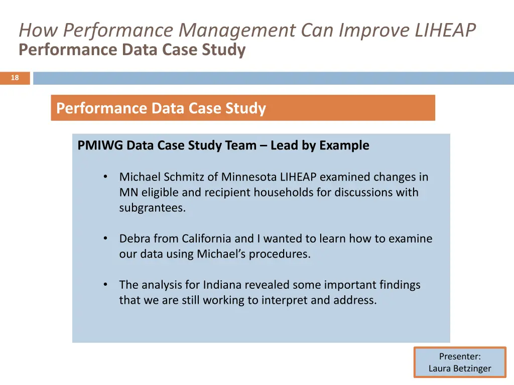 how performance management can improve liheap 16