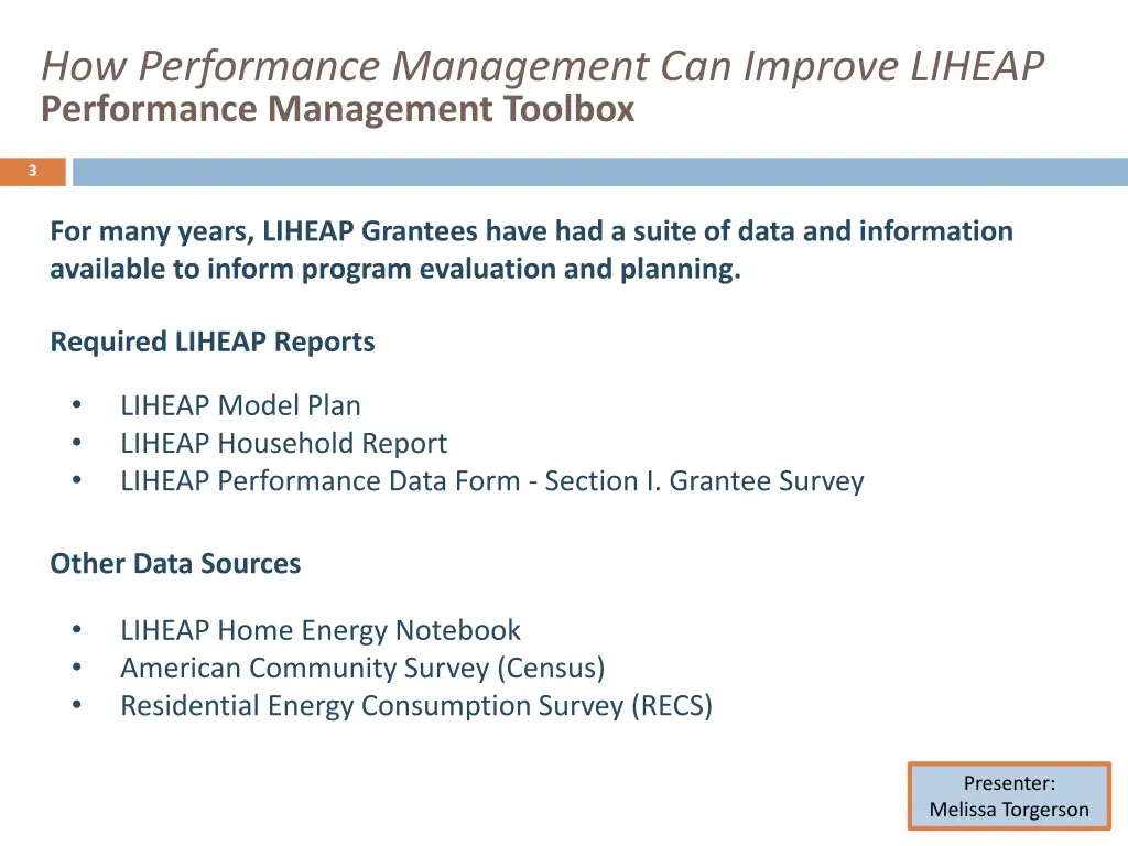 how performance management can improve liheap 2