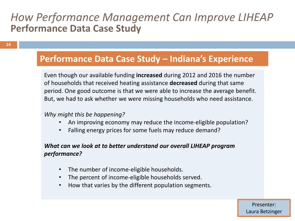 how performance management can improve liheap 22