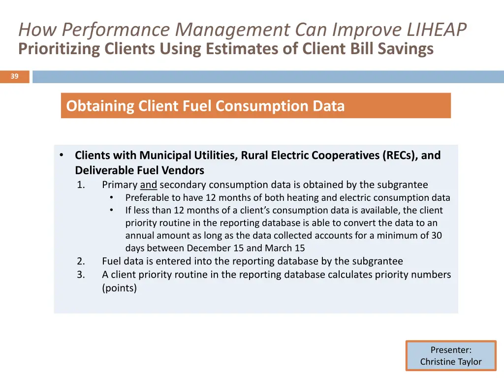 how performance management can improve liheap 37