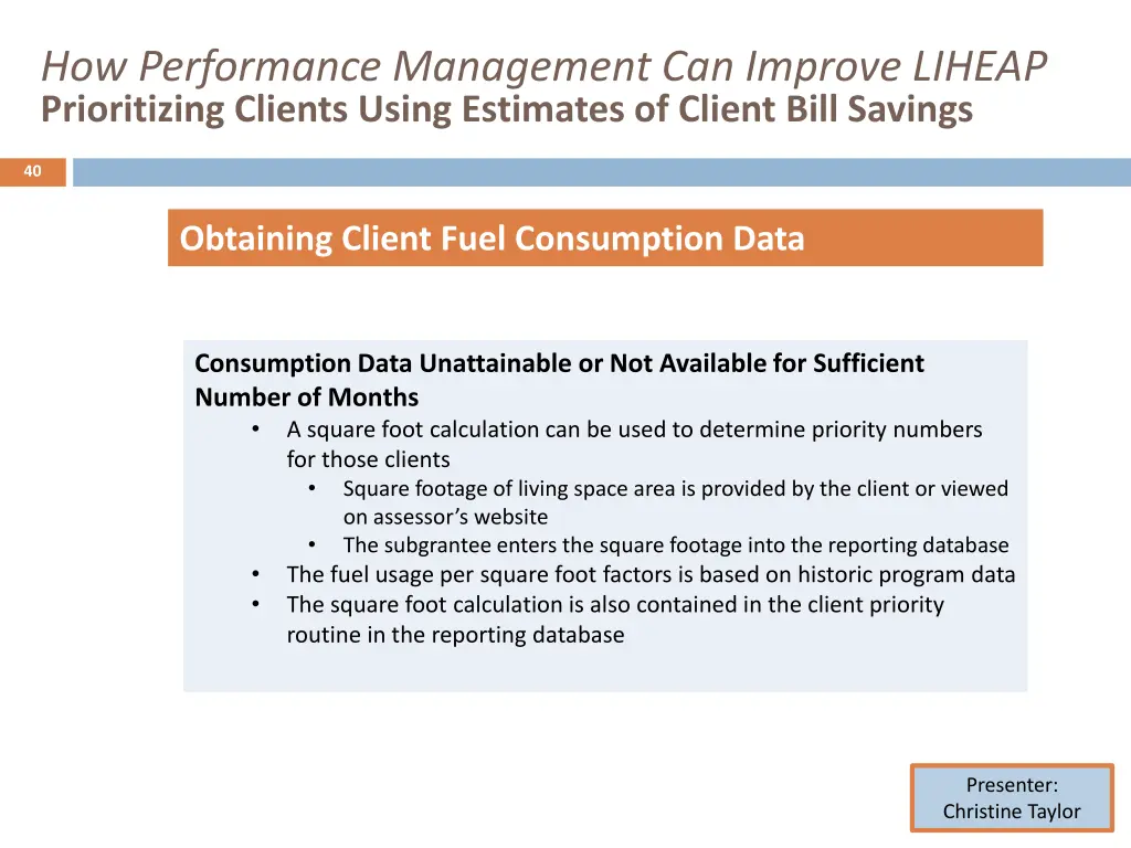 how performance management can improve liheap 38