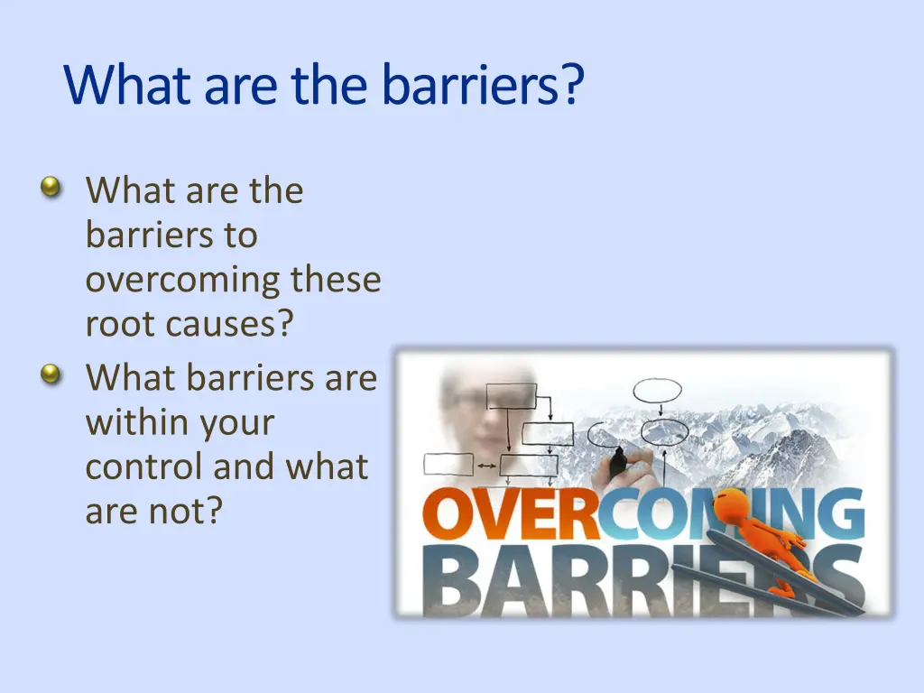 what are the barriers