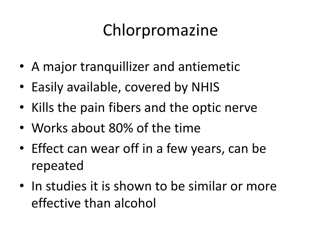 chlorpromazine