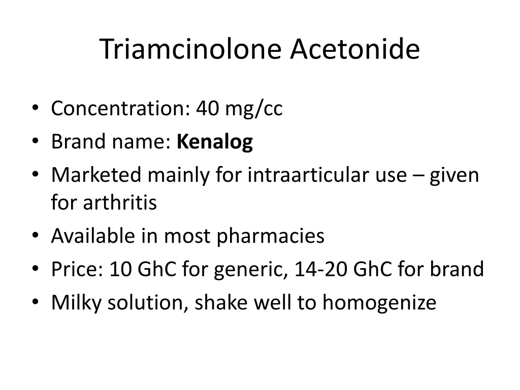 triamcinolone acetonide 1