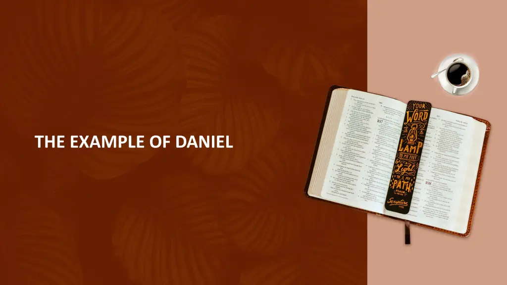 the example of daniel