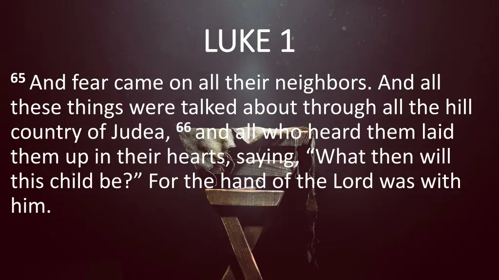 luke 1 luke 1 7