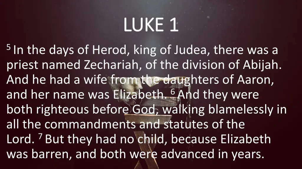 luke 1 luke 1