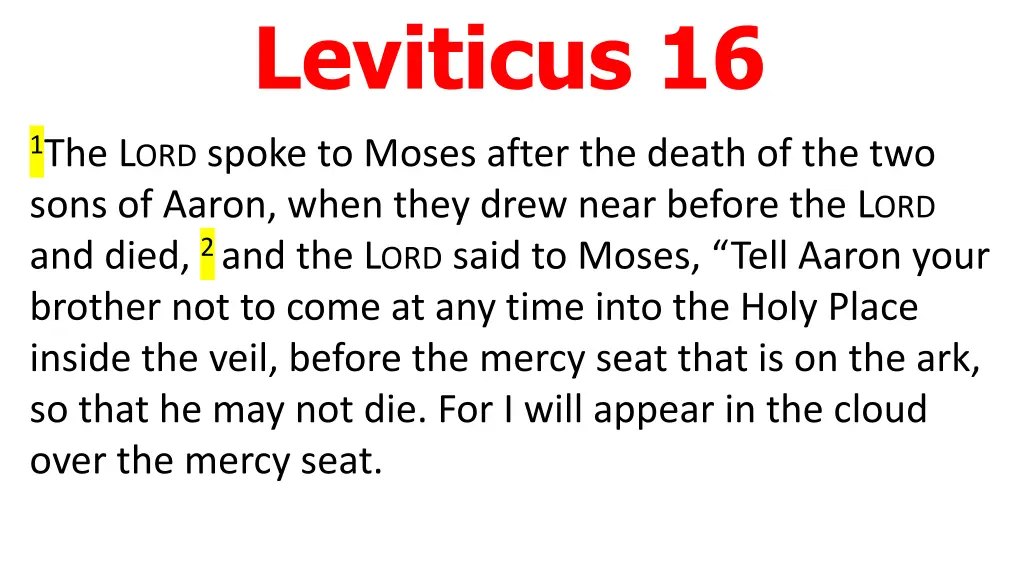 leviticus 16