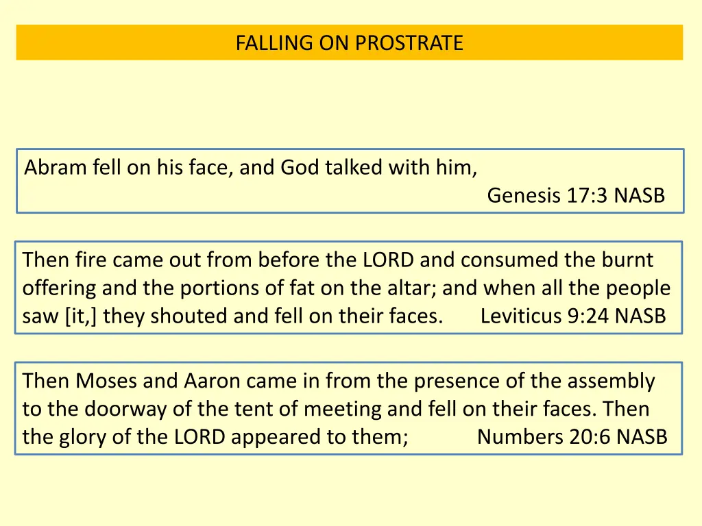 falling on prostrate