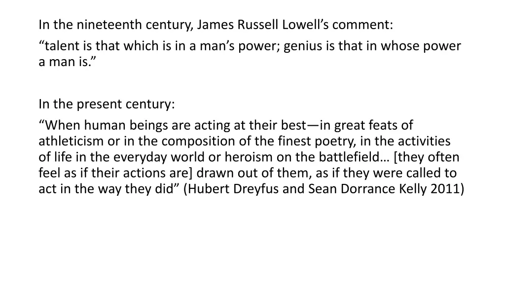 in the nineteenth century james russell lowell