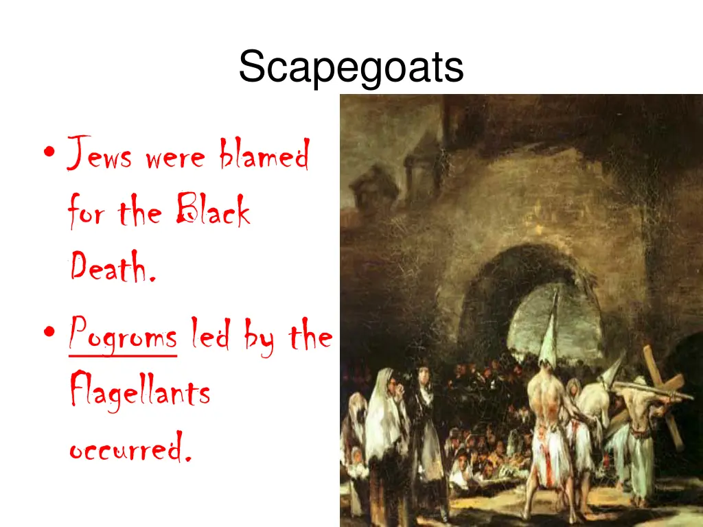 scapegoats