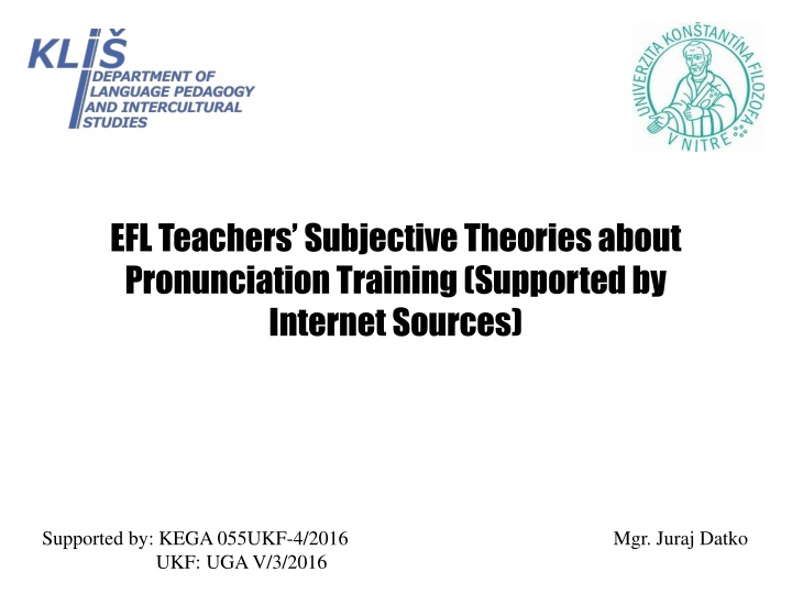 efl teachers subjective theories about