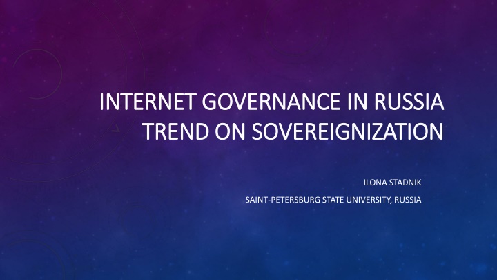 internet governance in russia internet governance