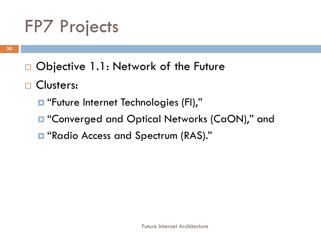 fp7 projects