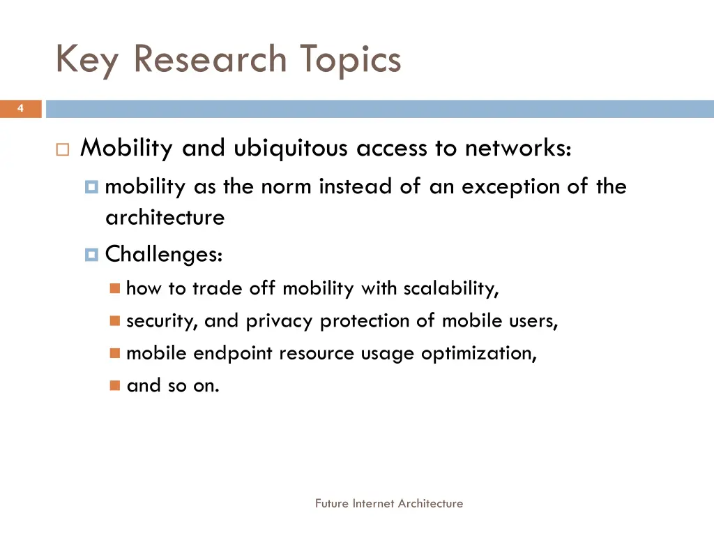 key research topics 1