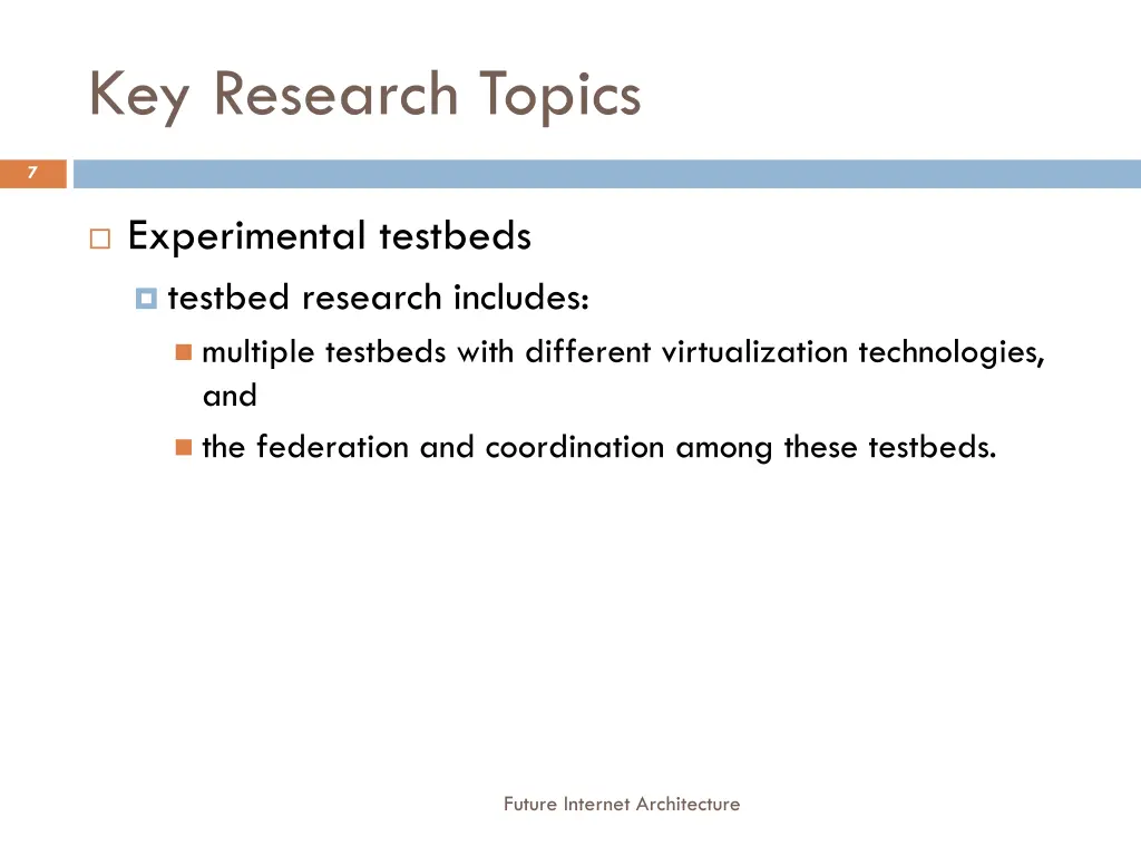 key research topics 4