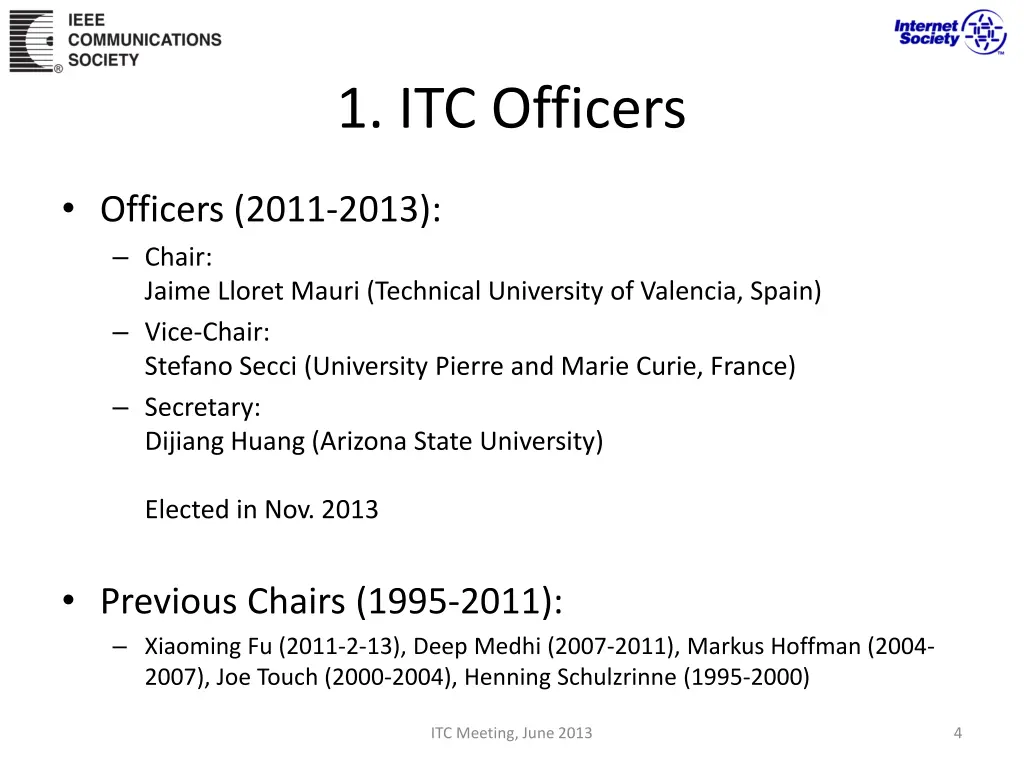 1 itc officers