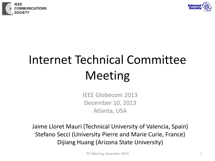 internet technical committee meeting