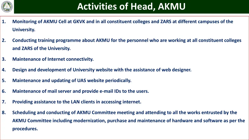 activities of head akmu