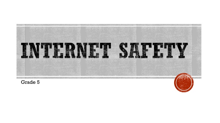 internet safety