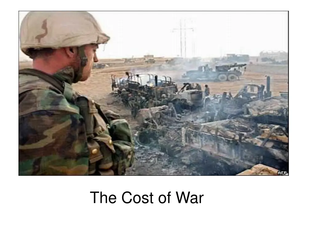 the cost of war