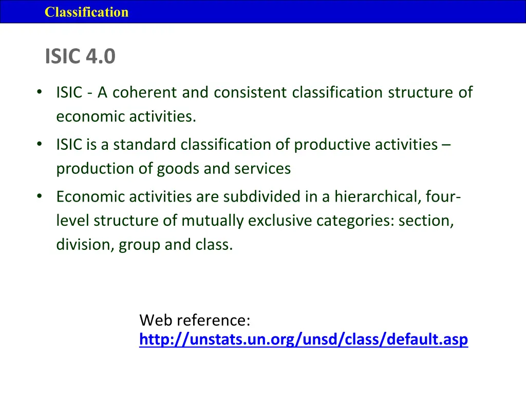 classification 4